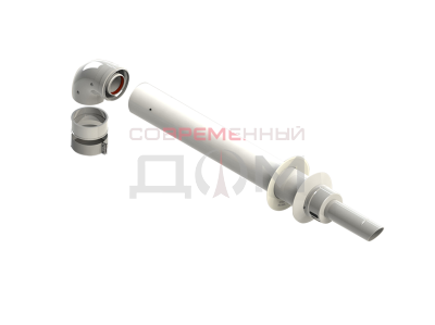 Комплект коаксиальный утепленный 60/100L (Bx) RTF 12.004
